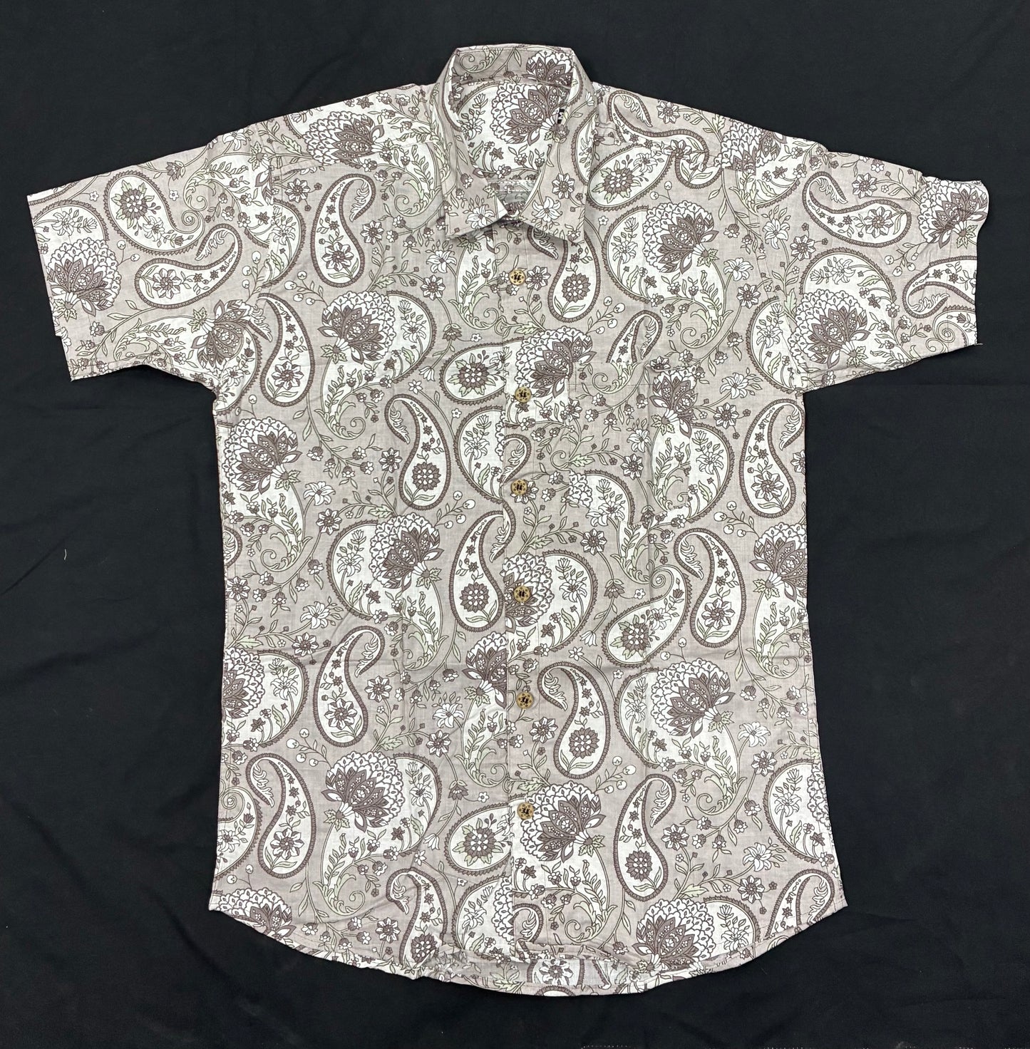 Grey half-shirt