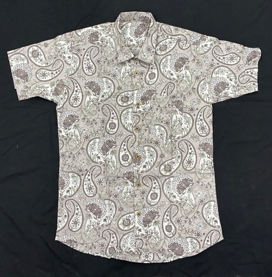 Grey half-shirt