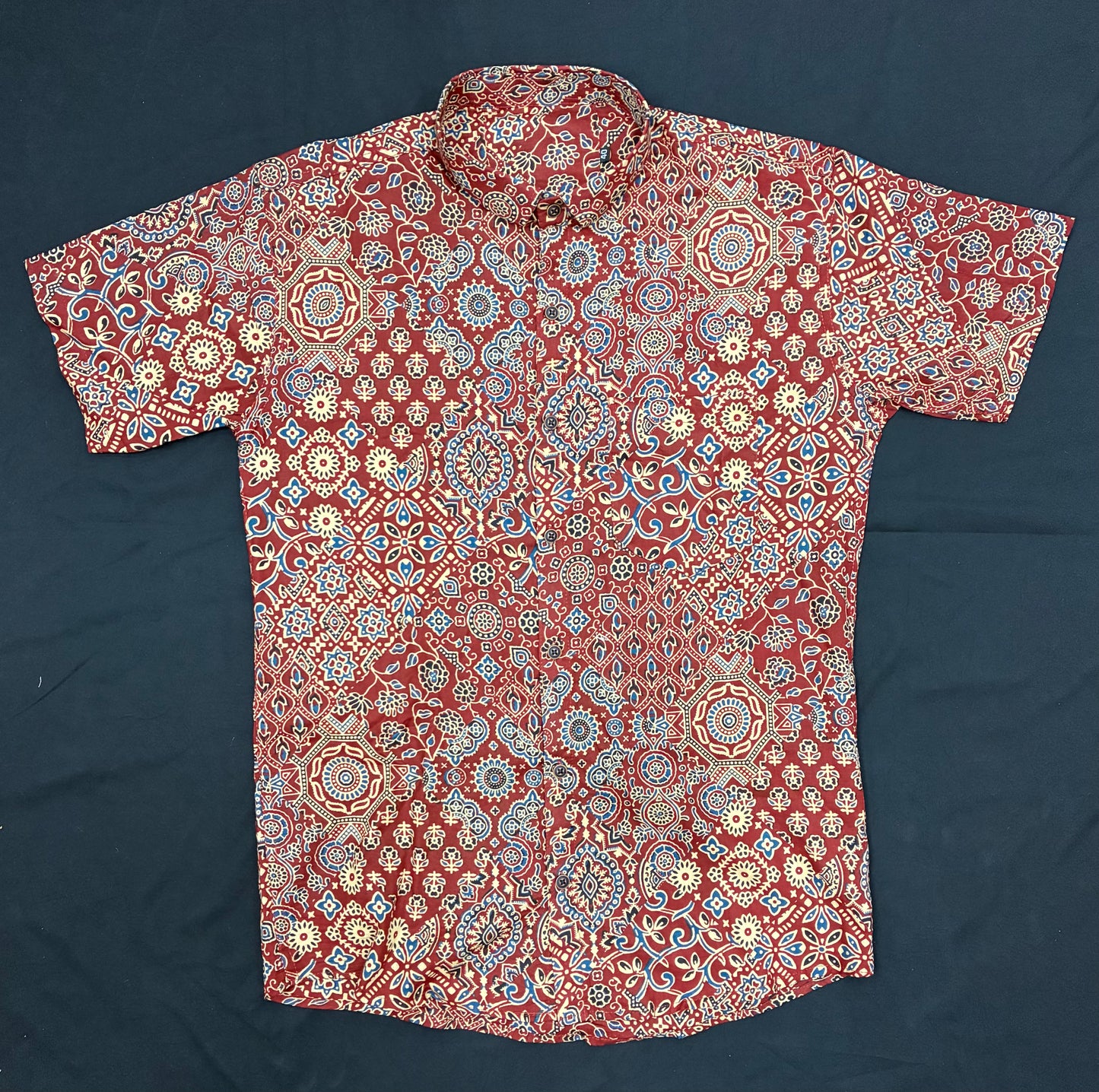 Red half-shirt